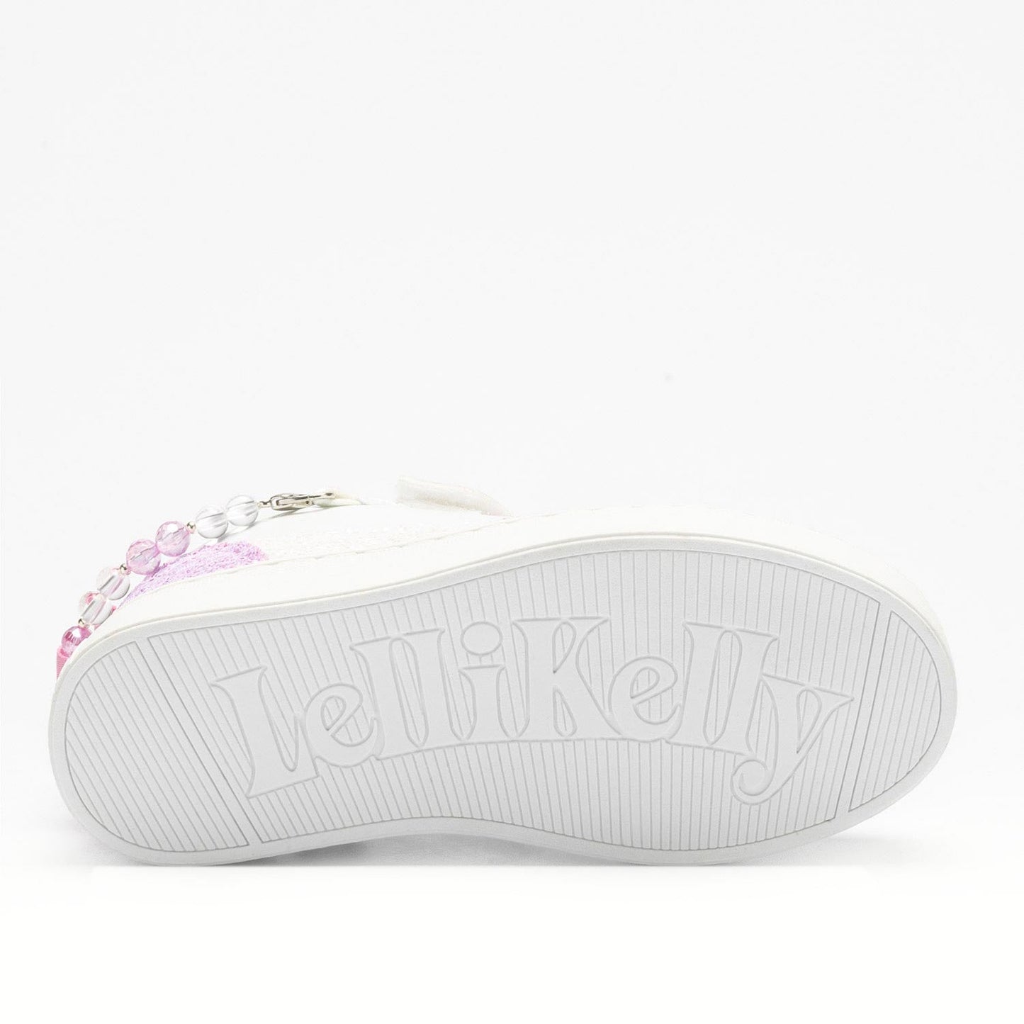 Lelli Kelly Girls Gioiello Scarpa - Lilac and White Charm with Bracelet Trainers