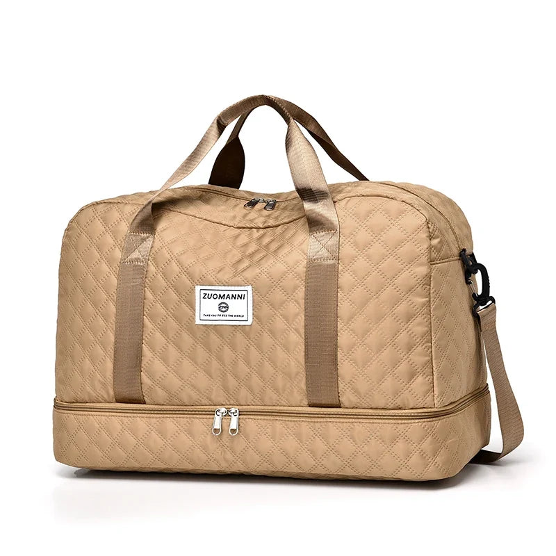 Lightweight Travel Duffle Bag Large Capacity - Sports Fitness Weekend Gym Bags
