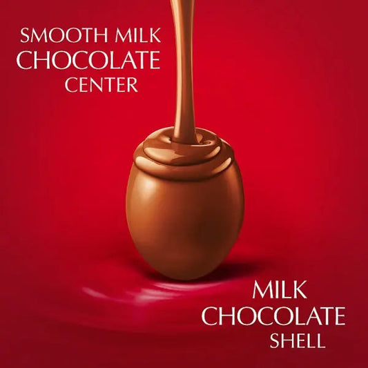 Lindt Lindor Milk Chocolate Easter Mini Eggs Bag 80g (Case of 16)