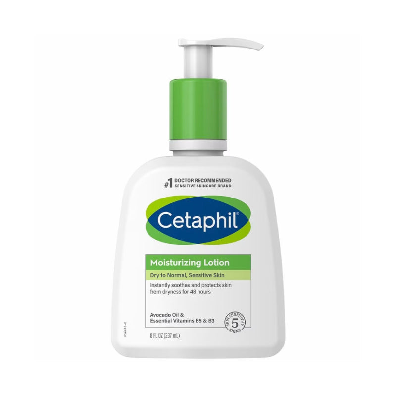 Cetaphil Moisturising Lotion 24-Hour Hydration for Dry & Sensitive Skin 236ml