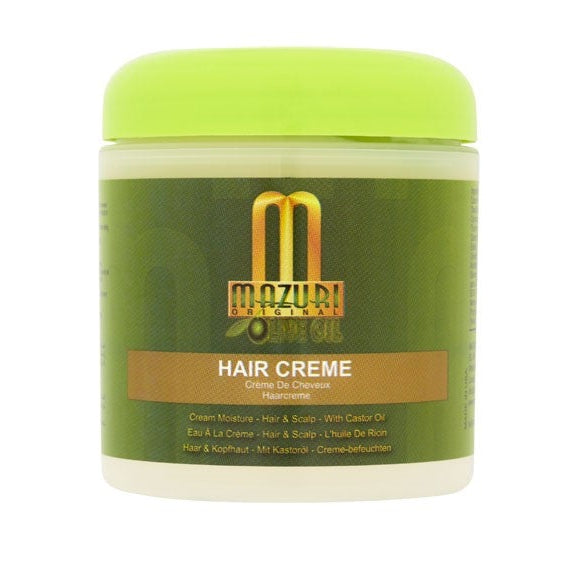 Mazuri Olive Oil Hair Creme Hydrating & Styling for Natural & Textured Hair 177ml/5.99 oz