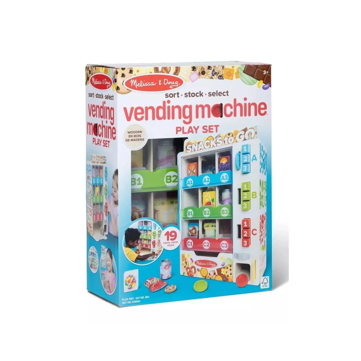 Melissa & Doug Vending Machine Play Set