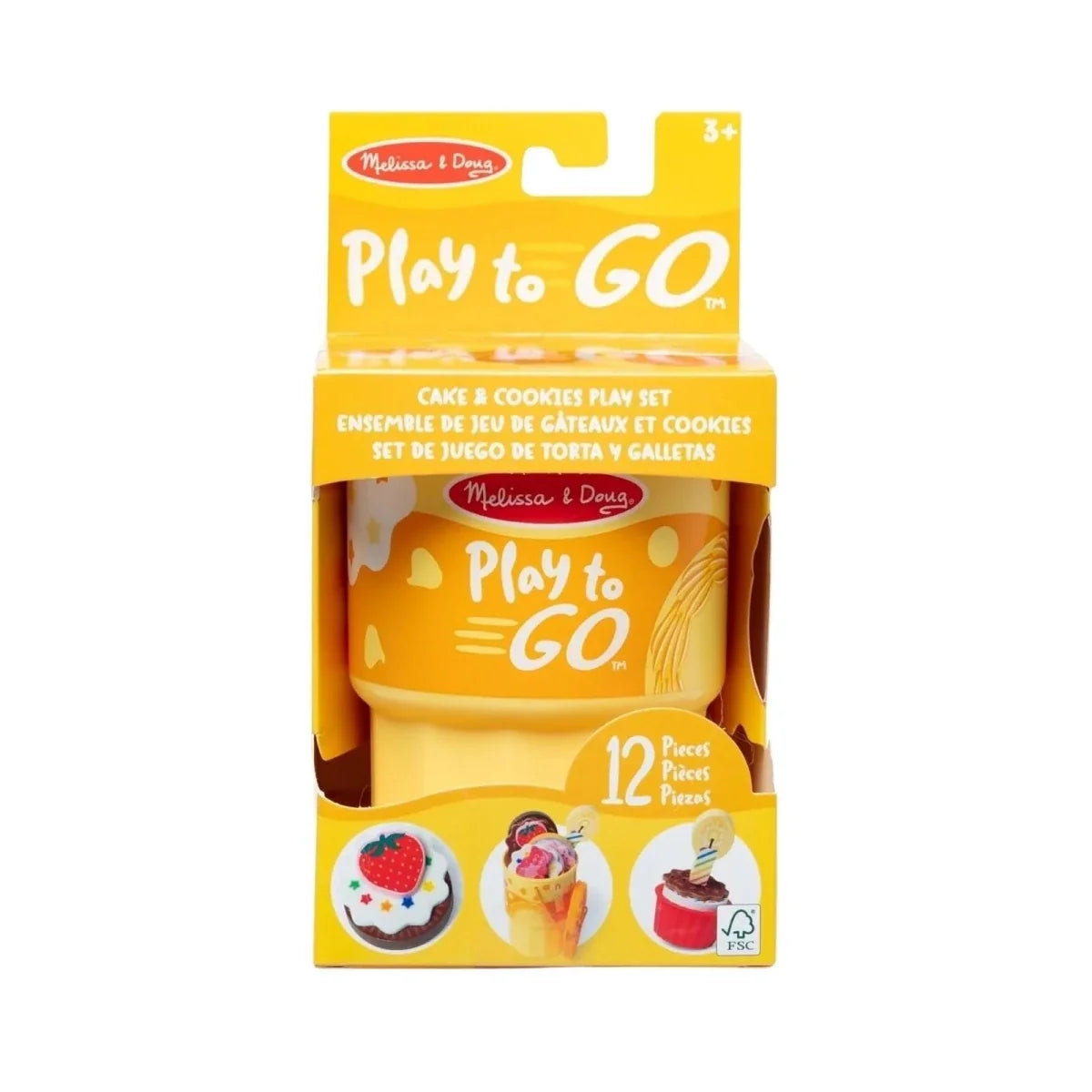 Melissa & Doug Play to Go Cake & Cookies Play Set