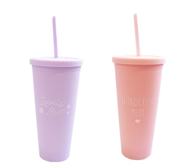MOTHER'S DAY REUSABLE COLD CUP 24OZ ONE SUPPLIED