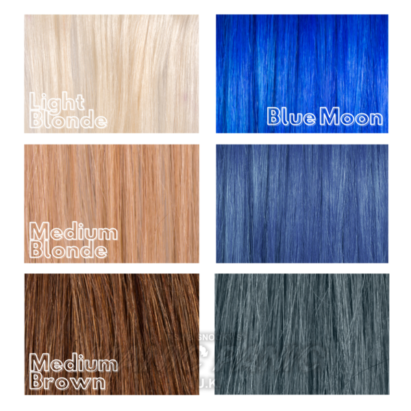 Manic Panic Semi-Permanent Hair Color Cream Blue Moon | Vibrant, Vegan & Cruelty-Free Colour for Bold Hair Enthusiasts