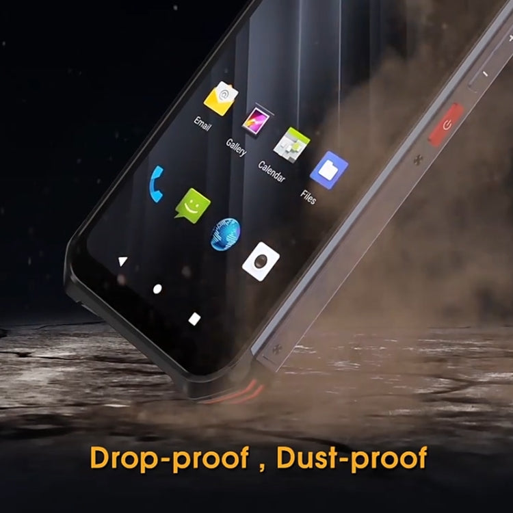 UNIWA W888 Standard Rugged Phone, 4GB+64GB, IP68 Waterproof Dustproof Shockproof, 5000mAh Battery, 6.3 inch Android 11 MTK6765 Helio P35 Octa Core up to 2.35GHz, Network: 4G, NFC, OTG(Black)