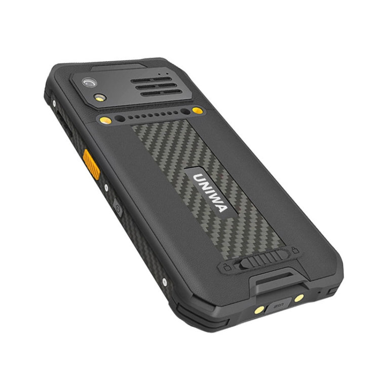 UNIWA M512 2D Scan Version Rugged Phone, 4GB+64GB, IP65 Waterproof Dustproof Shockproof, 4100mAh Battery, 5.7 inch Android 12 MTK6762 Octa Core up to 2.0GHz, Network: 4G, NFC (Black)