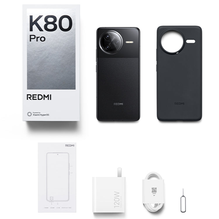 Xiaomi Redmi K80 Pro, 16GB+1TB, 6.67 inch Xiaomi HyperOS 2 Snapdragon 8 Elite Octa Core, NFC, Network: 5G (White)