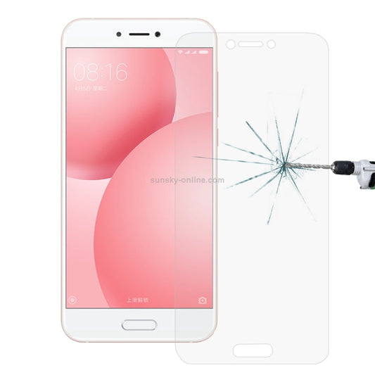 10 PCS for Xiaomi Mi 5c 0.26mm 9H Surface Hardness Explosion-proof Non-full Screen Tempered Glass Screen Film, For Mi 5c