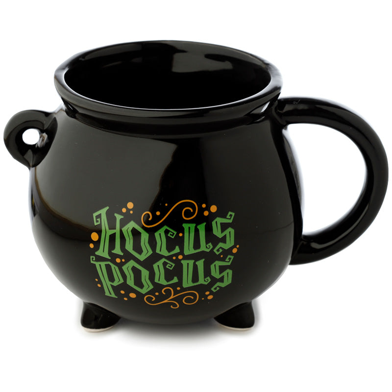 Novelty Shaped Ceramic Mug - Hocus Pocus Black Cauldron