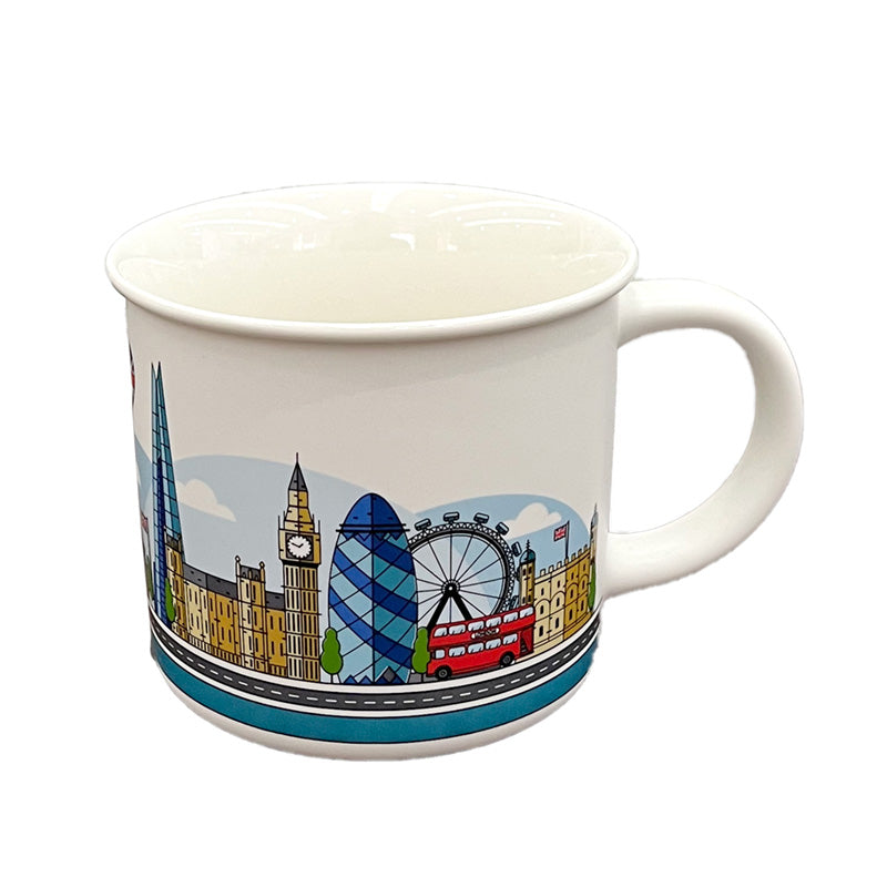 London Icons Fine-Rimmed Porcelain Mug