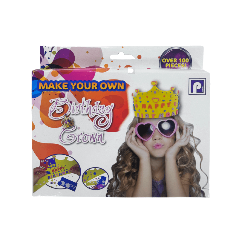 Make Your Own Yellow Birthday Crown