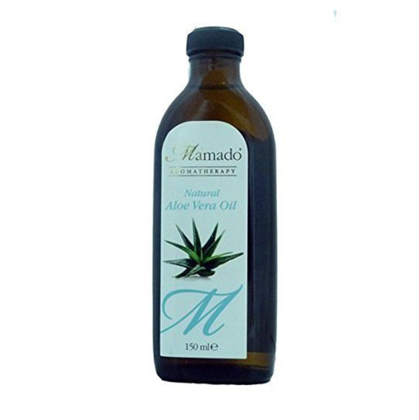 Mamado Natural Aloe Vera Oil Deeply Hydrating & Soothing for All Skin Types 150ml/5.07 oz