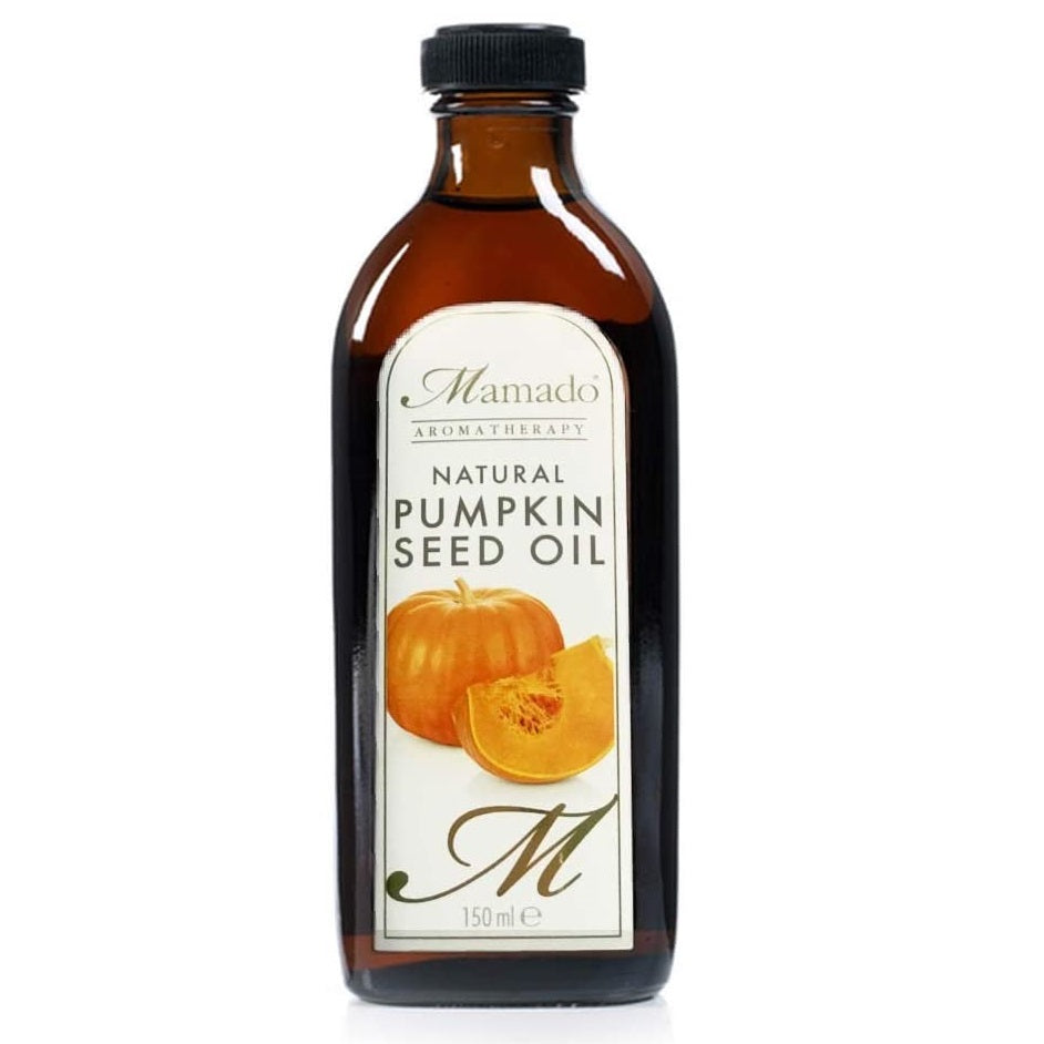 Mamado Natural Pumpkin Seed Oil Nourishing & Rejuvenating for Healthy Skin 150ml/5.07 oz