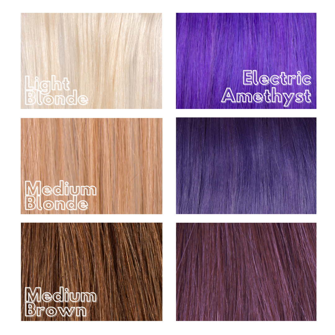 Manic Panic Electric Amethyst Semi-Permanent Hair Dye - Vibrant Purple Violet Vegan