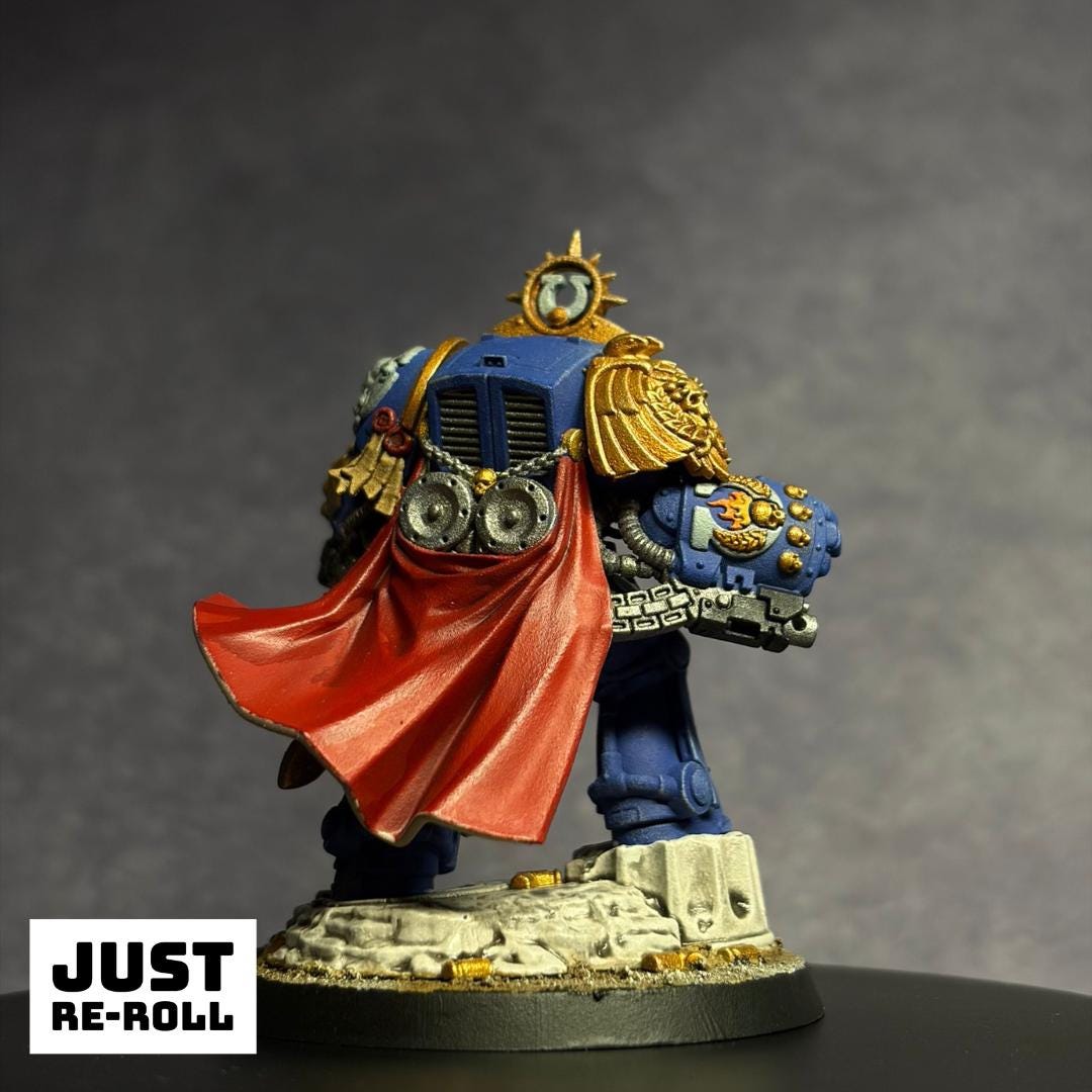 Marneus Calgar in Armour of Antilochus - Hand Painted & Tabletop Ready