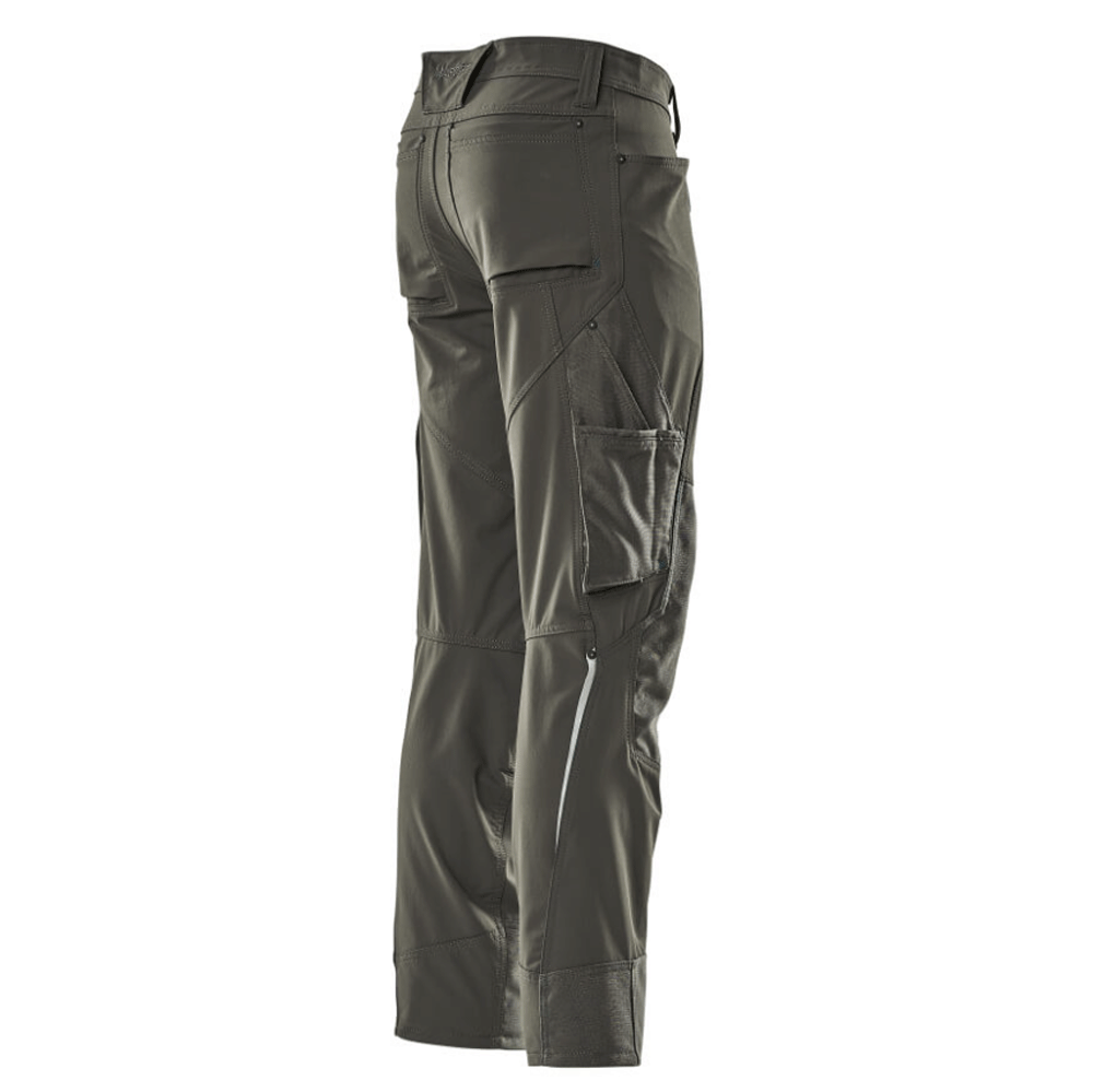 Mascot Advanced 17179 Ultimate Stretch Kneepad Work Trousers Dark Anthracite, 35" Waist, 35" Leg