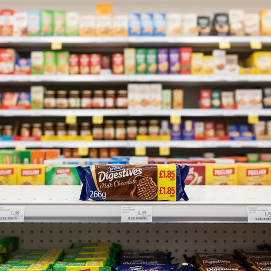 15 x Mcvities Milk Choc Digestives - 266GM