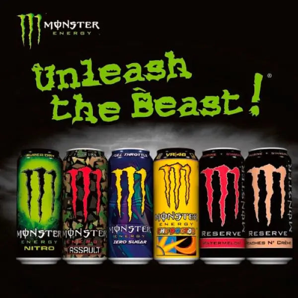 Monster Energy Drink Rossi VR46 Zero Sugar 500ml (Case of 12)