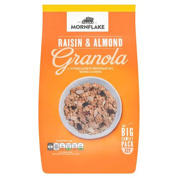 Mornflake Raisin & Almond Granola Big Family Pack 1kg
