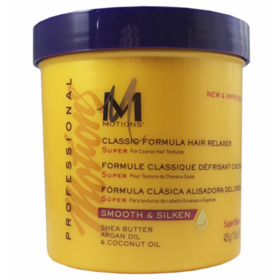 Motions Classic Formula Hair Relaxer Super: Super Straightening for Coarse, Resistant Hair 425 g/14.99 oz