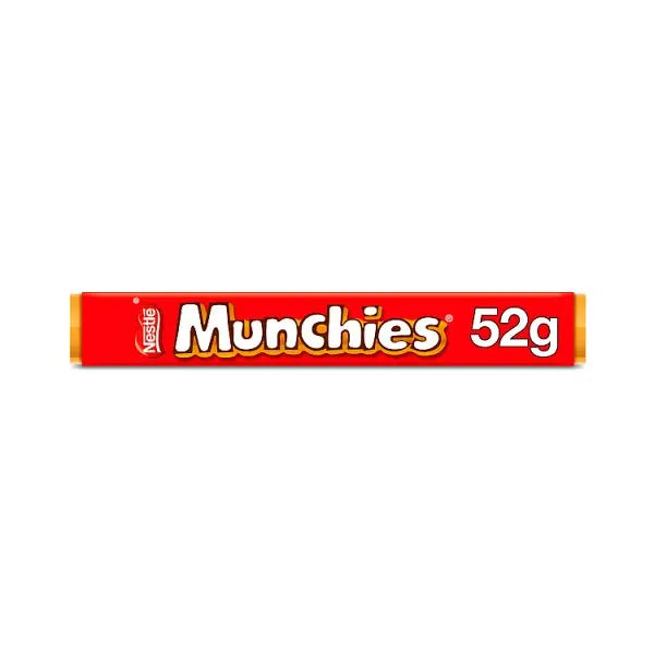 Munchies Milk Chocolate Tube 52g (Case of 36)