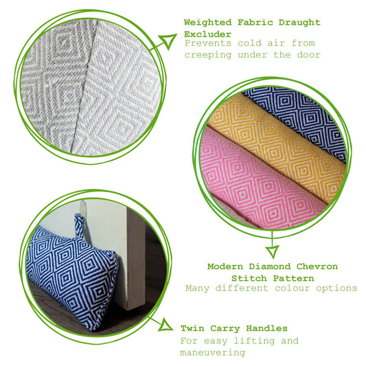 Patterned Draught Excluder - 80cm