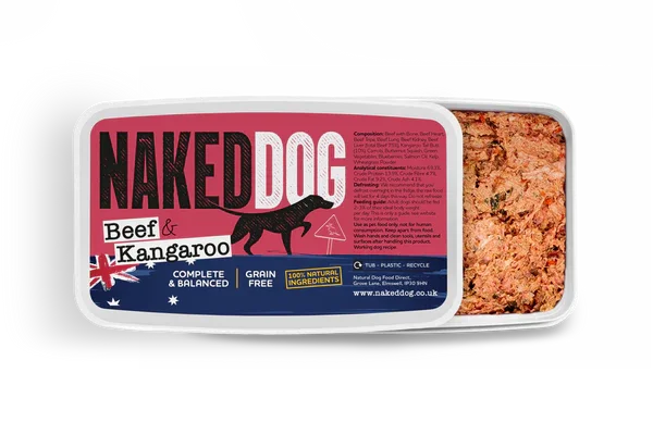 NAKEDDOG Original Beef & Kangaroo 2x500g
