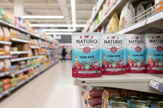 12 x Naturo Cat Pouch Tuna Pate - 85GM