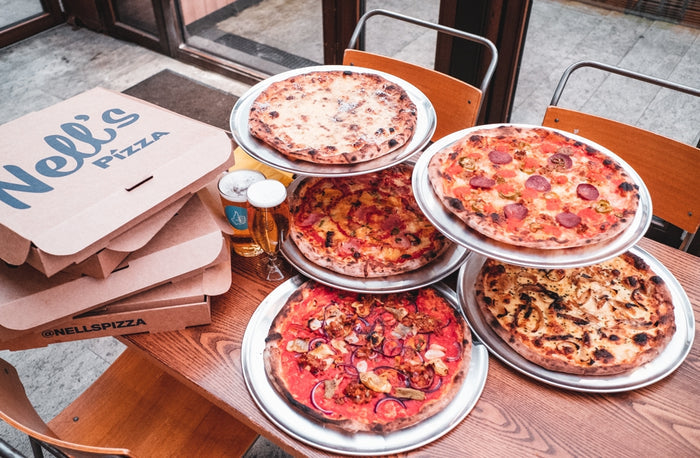 Aluminum Coupe Style Pizza Tray 8in - 203mm