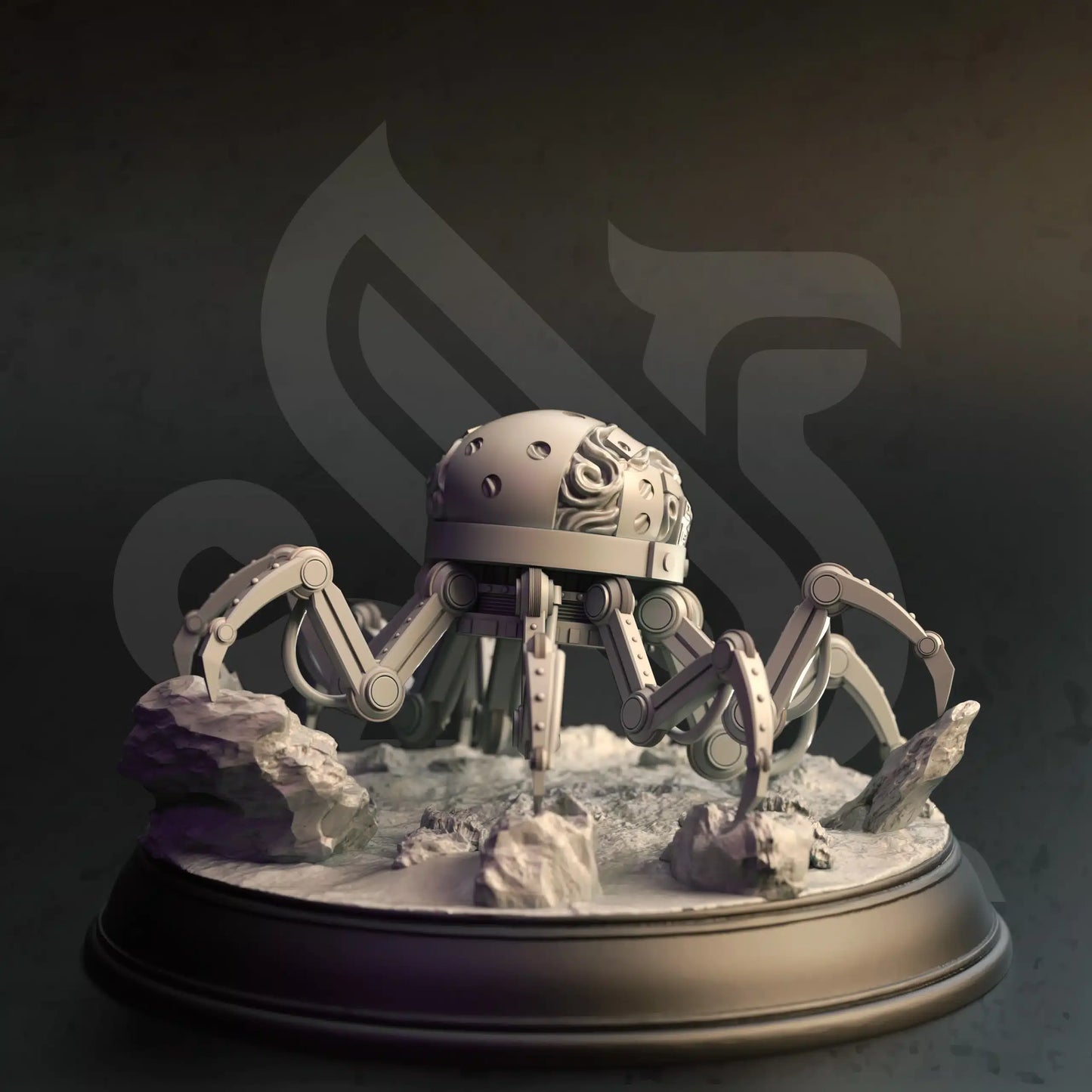 Netronid – Archano Arachnid - 3D Printed Monster Miniature