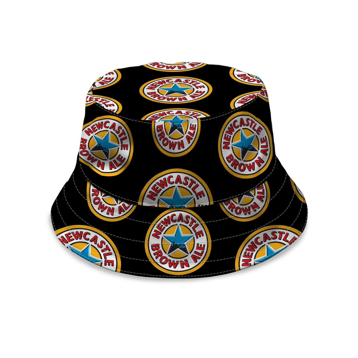 Newcastle - Brown Ale Pattern - Bucket Hat
