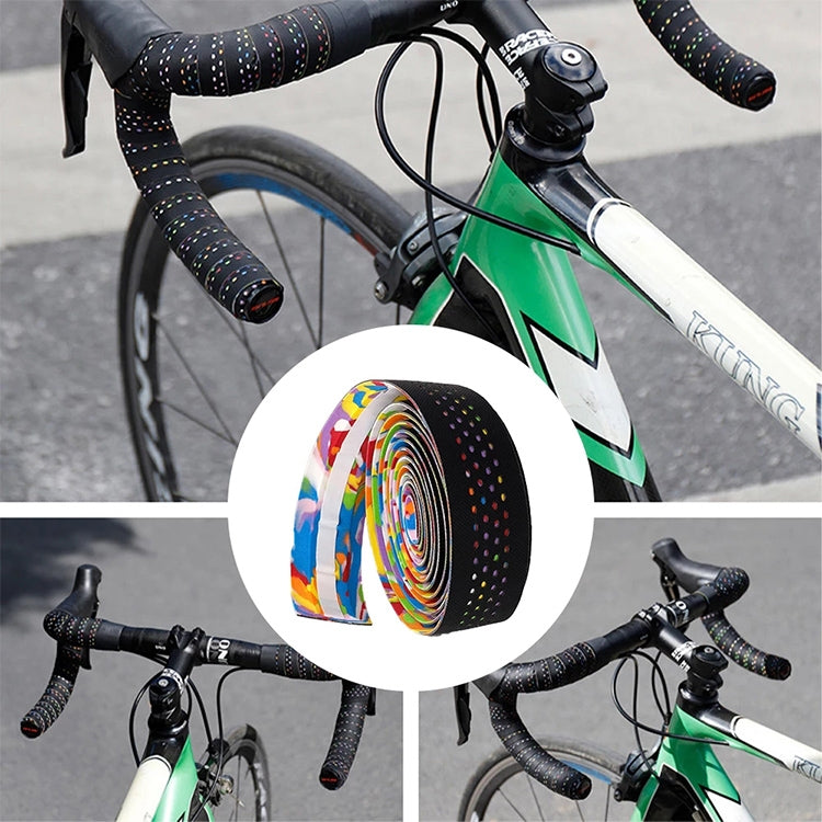 GUB 1622 Gradient Colorful Strap Road Bike Handlebar Tape Anti-slip