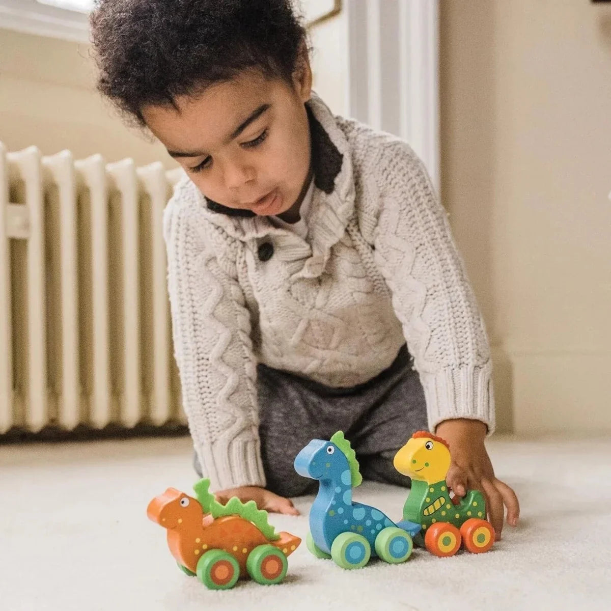 Orange Tree Toys First Dinosaurs Wheelies