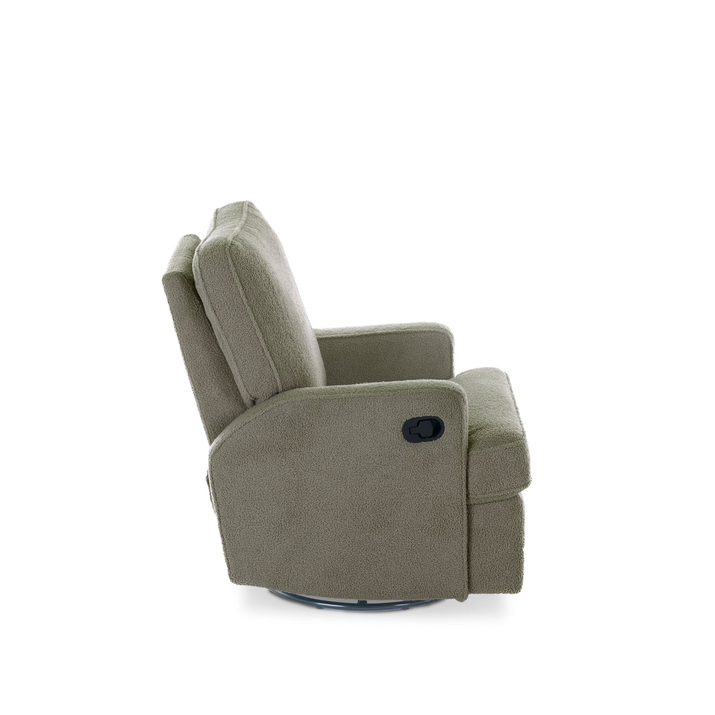 Madison Swivel Glider Recliner Nursing Chair – Teddy Olive
