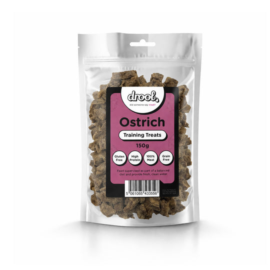 Drool Training Treats - Ostrich 150g