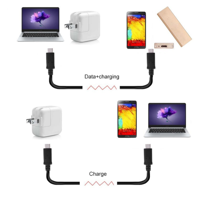 USB-C 3.1 / Type-C to Type-C 3.1 Data Cable, Length: 1m, ZSSG-9B20TGTG