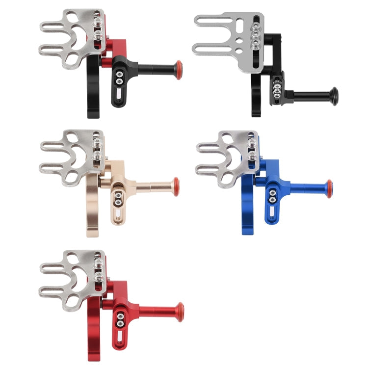 PULUZ Shutter Release Trigger Extension Adapter Lever Mount for Underwater Arm System, Trigger(Black Red), Trigger (Black)