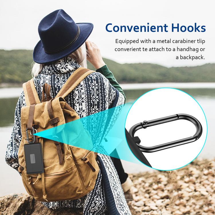 For DJI Mic 2 PULUZ Charging Case Silicone Scratch-proof Protective Cover (Black)