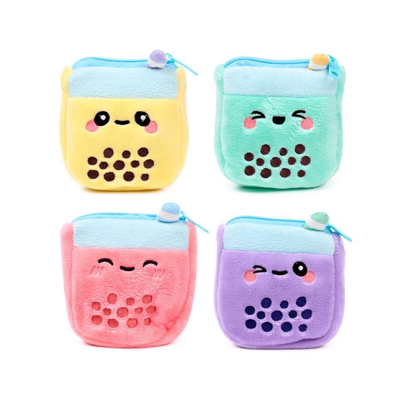 Foodiemals Bubble Tea Plush Mini Change Purse