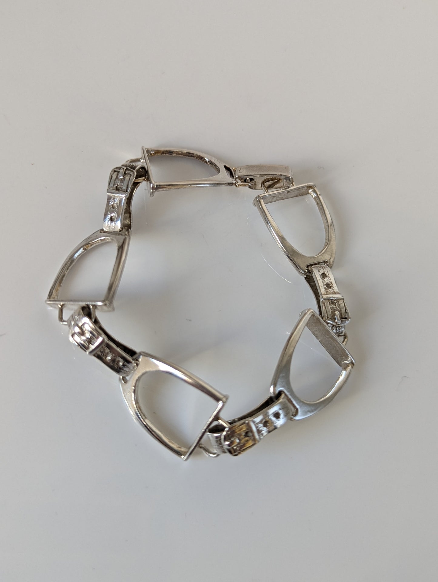 Silver Steed All About Stirrups Bracelet