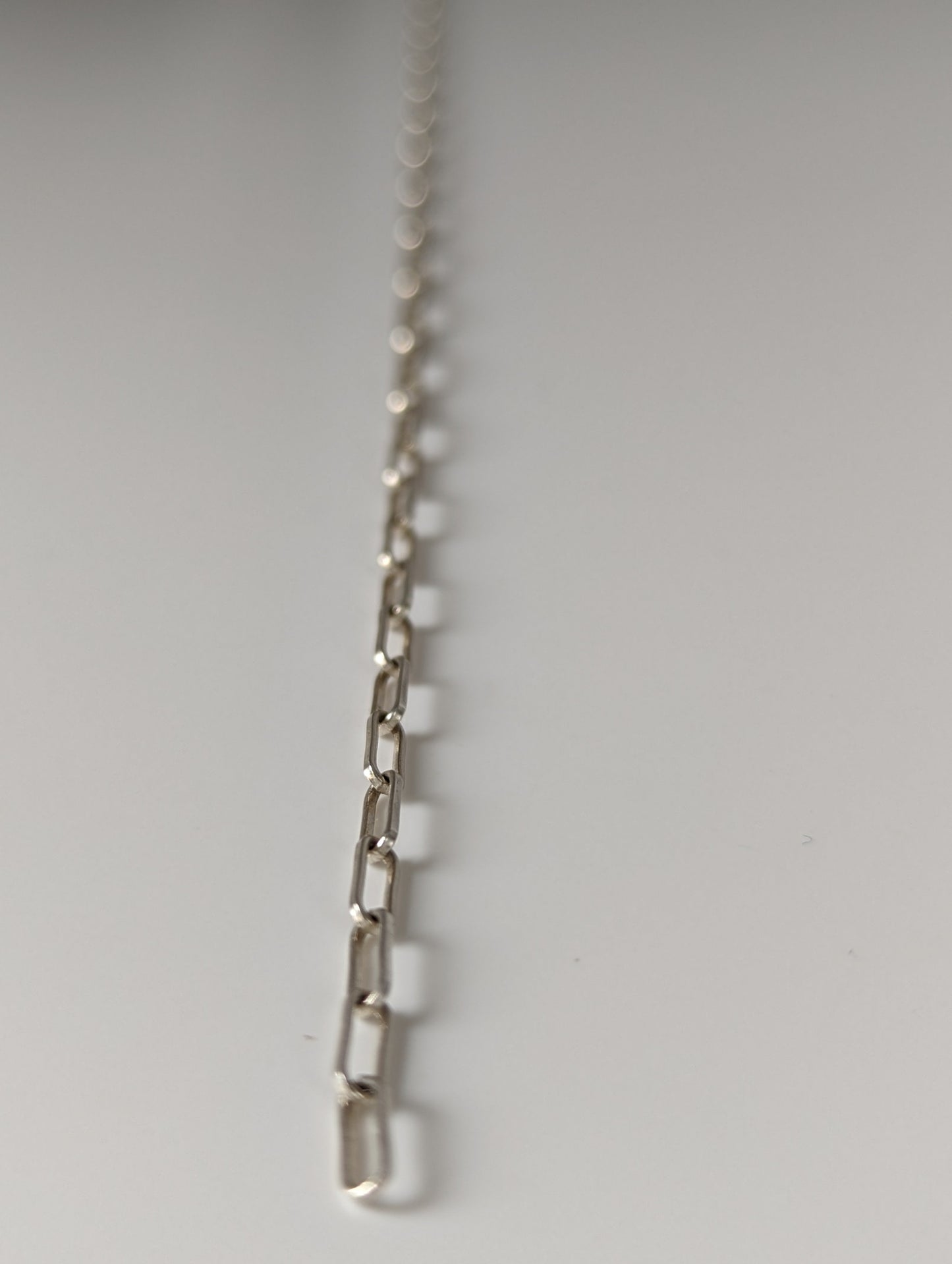 Silver Steed Slim Link Silver Bracelet