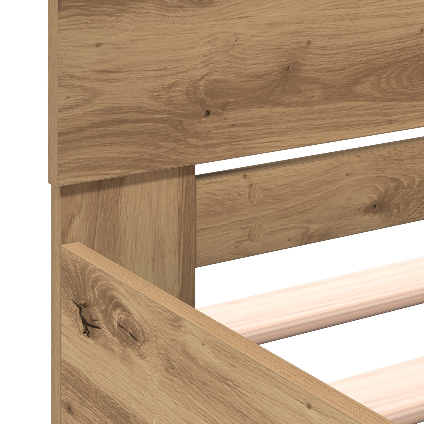 Modern Wooden Super King Size 1.8m Bed Frame Base With Headboard Wood Beds