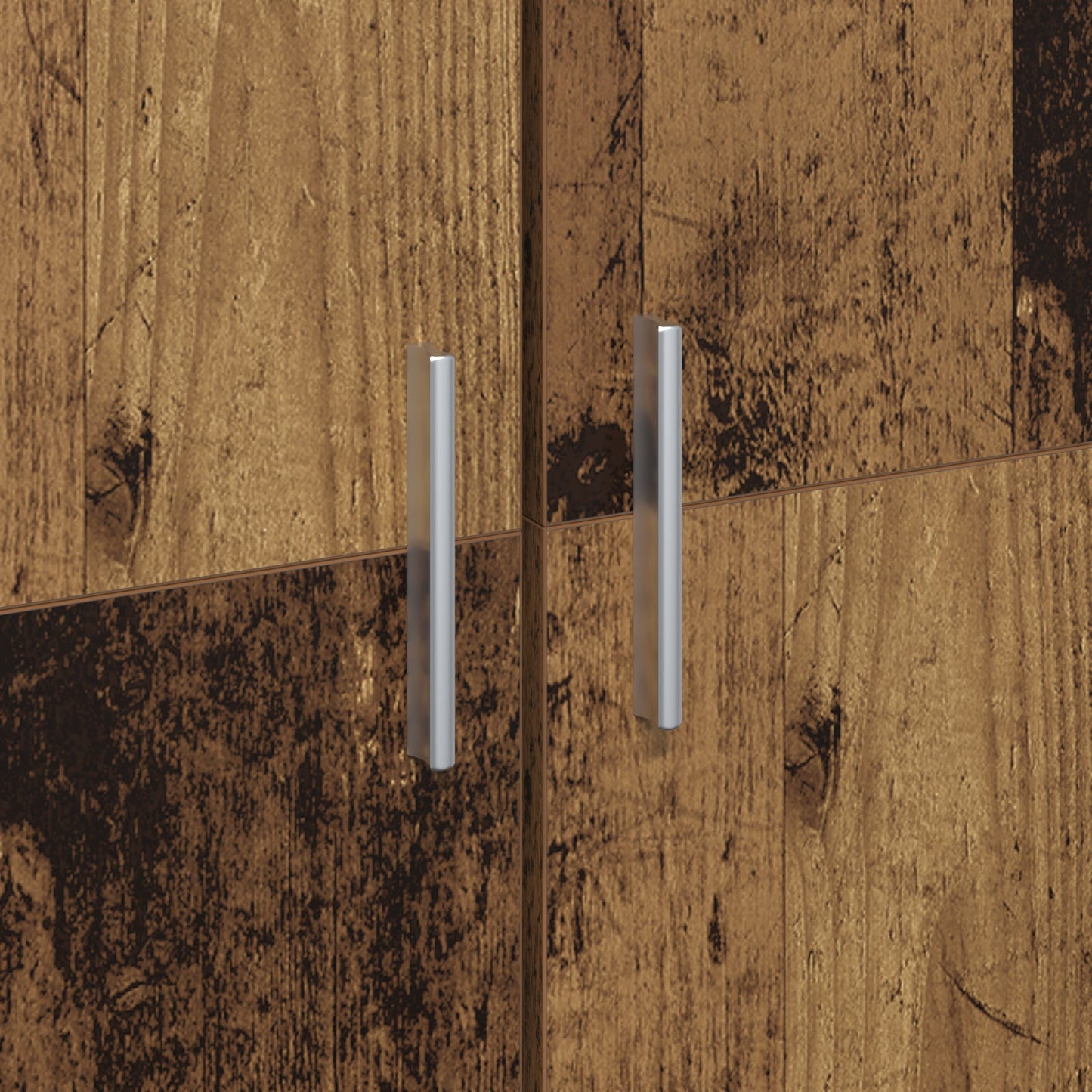 Highboard Old Wood 60x35x180 cm Engineered Wood