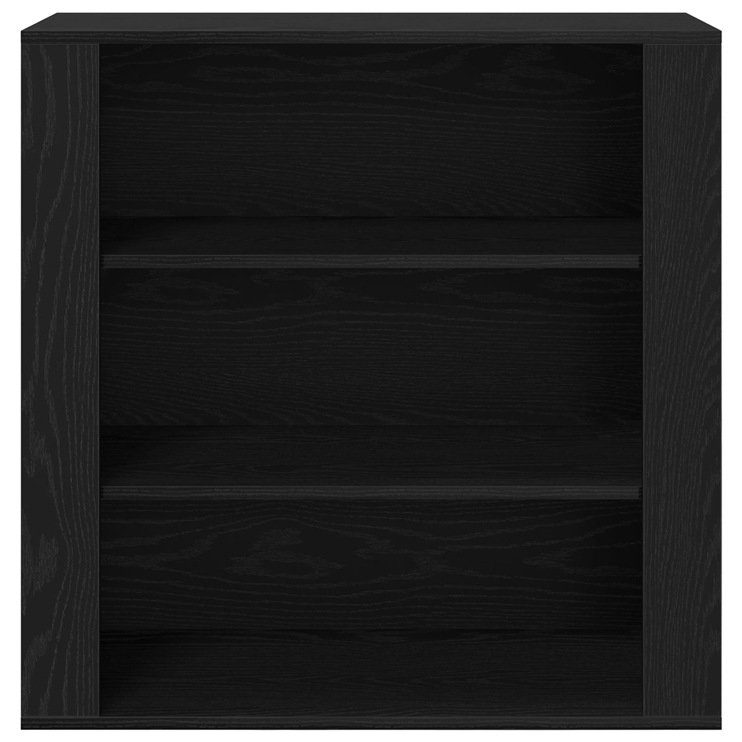 Highboard Black Oak Engineered Wood