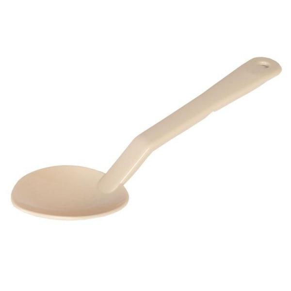 Polycarbonate Beige Solid Serving Spoon 279mm - Pack of 12