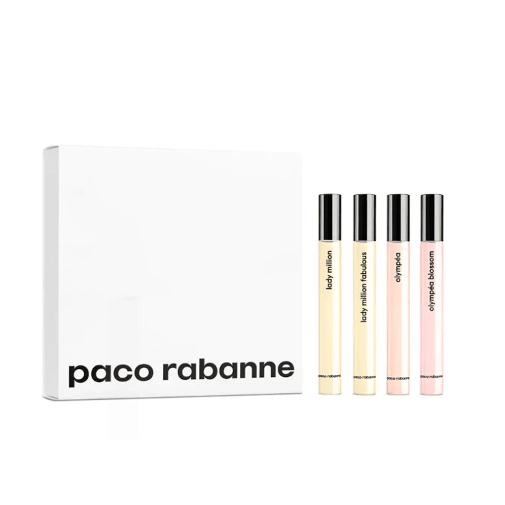 Paco Rabanne Women Miniature Gift Set 10ml Lady Million EDP + 10ml Olympea EDP