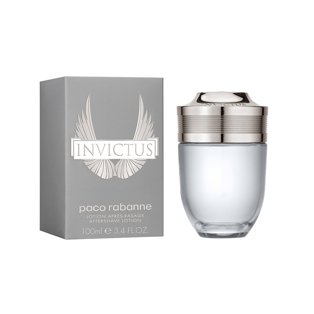 Paco Rabanne Invictus Aftershave Lotion 100ml Splash Men's Fragrance