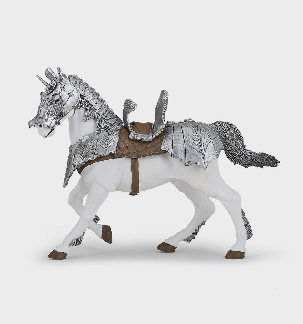 Papo Figure - Horse in Armor