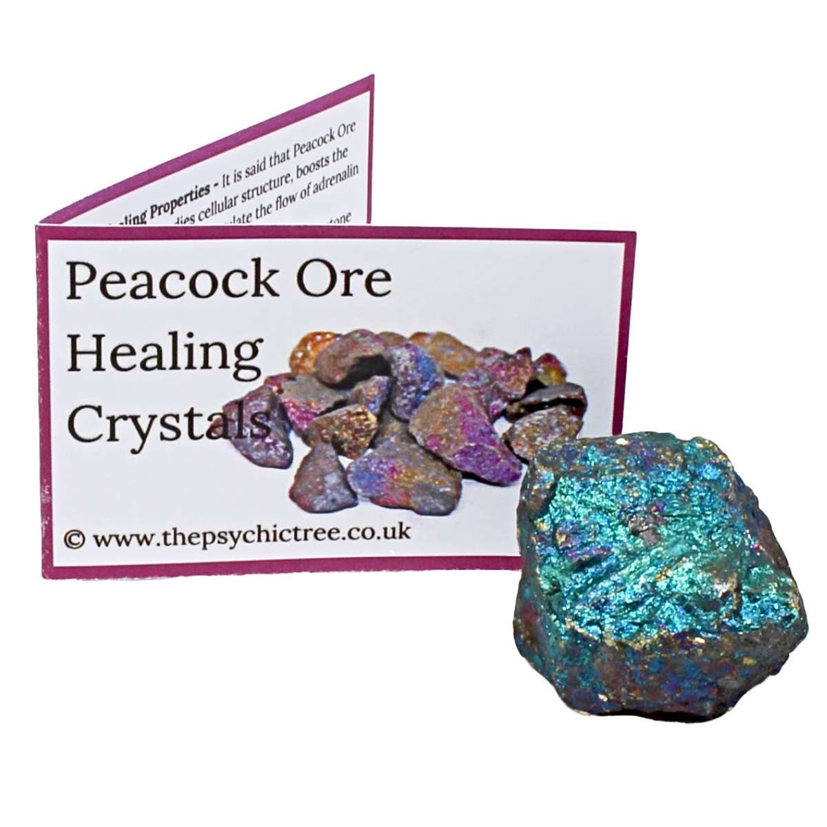 Peacock Ore Healing Crystal - Large